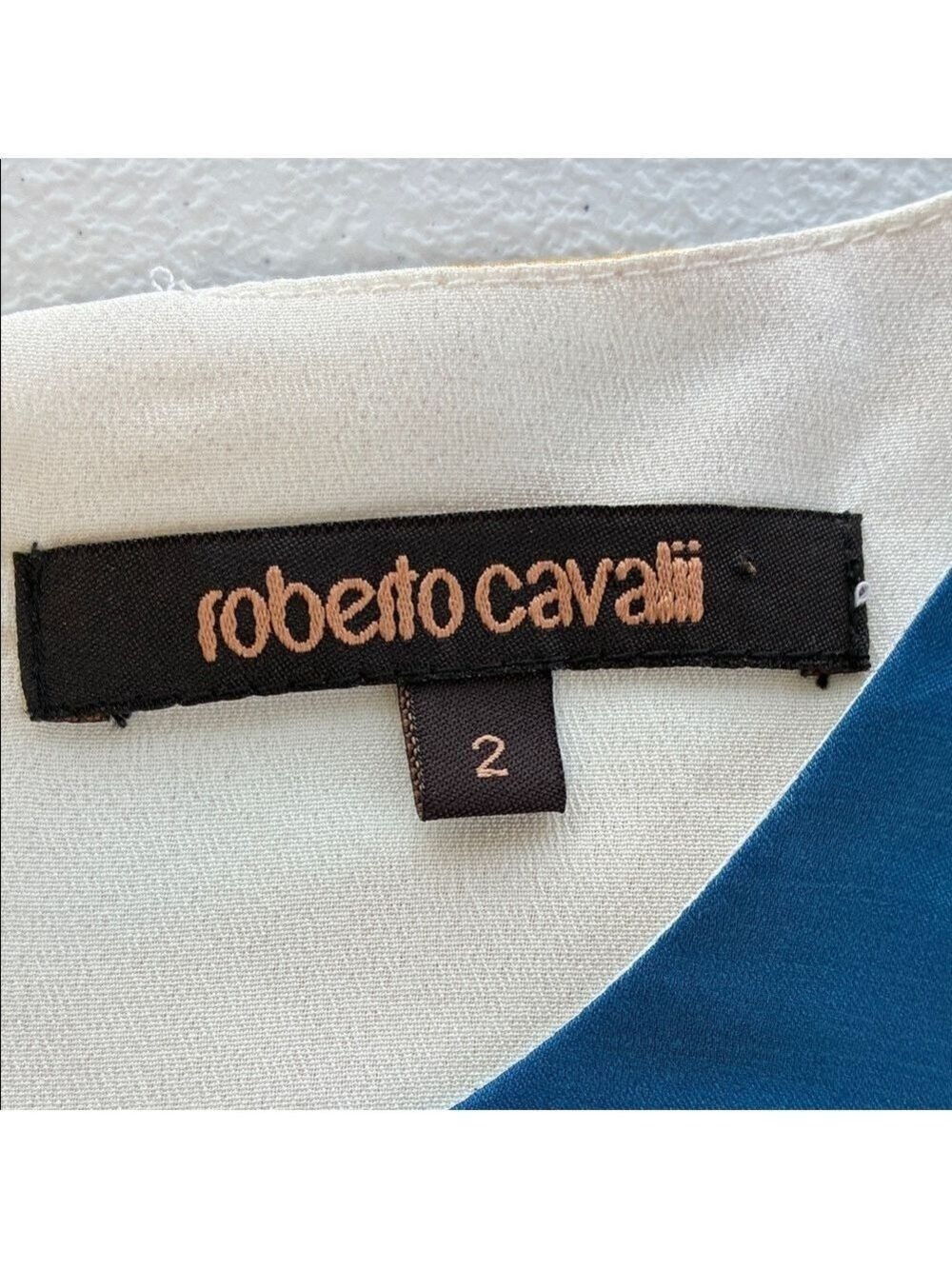 Roberto Cavalli 100% Silk Scarf Print Sleeveless Slip Dress Italian Luxury 2 XS - Picture 10 of 12